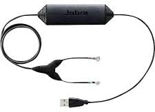 Jabra Link 14201-32 Hook Switch Bundle with Renewed Headsets Stress Ball (Renewed)