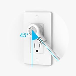 Tower Power Strip with 6 Feet Extension Cord, 8 Outlets 3 USB Chargers, 1700 Joules Surge Protection, Extension Cord with Multiple Outlets, 1875W, Office Supplies, Dorm Essentials, Charging Station