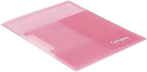 Kokuyo Campus Easy to Review Print File, Clip Folder, File Folder, A4, Pink, Japan Import (FU-CE755P)