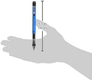 Tombow Mechanical Pencil, Monograph 0.5mm, Neon Blue (DPA-134B)