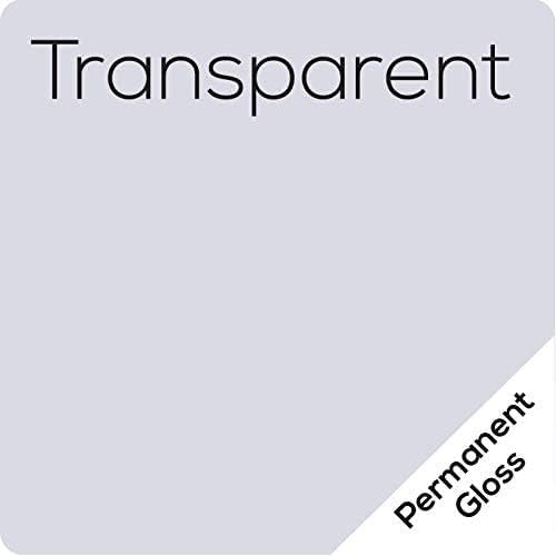 Frisco Craft Transparent Self Adhesive Laminating Roll - Self Laminating Sheets for Decals, Sticker, Photos & More - No Heat Sealing, Glossy, Clear Sheets (12" x 10 ft)