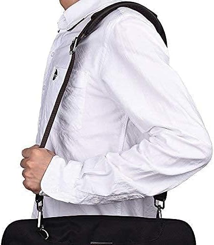 Shoulder Strap, 52" Universal Replacement Laptop Shoulder Camera Strap Luggage Duffel Adjustable Comfortable Blet with Metal Hooks for Briefcase Computer Messenger Bag Laptop Notebook Case,Brown