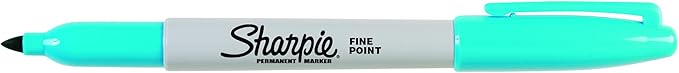Sharpie Fine Tip Permanent Marker - Assorted Colours (Pack of 12)