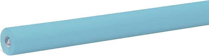 Fadeless Bulletin Board Paper, Fade-Resistant Paper for Classroom Decor, 24” x 60’, Lite Blue, 1 Roll