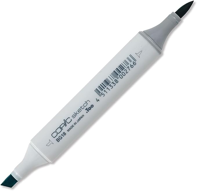 Copic Markers BG18-Sketch, Teal Blue