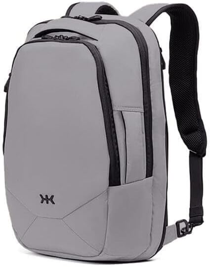 Knack Small Series 2 Laptop Backpack Fits up to 16 Inch Laptops - Knack Bags Carry-On Backpack, TSA Approved, Expandable Travel Backpacks With 2 Day Outfit Capacity, Alloy Gray