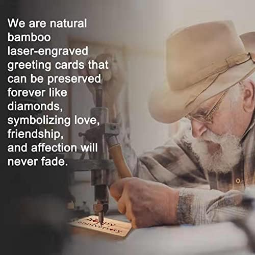 My Father My Hero Wooden Birthday Card for Dad,Thank you Card for Father,Unique Dad Cards for Papa,Fathers Day Cards for Grandpa Olddad