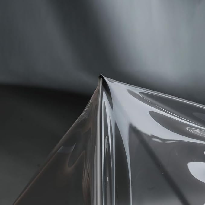 Clear Paint Protection Bulk Film for Cars, Headlight, Doors & Furniture, Self-Adhesive, Non-Yellowing, UV & Scratch Resistant, 7.5 mil TPU (6" x 60")