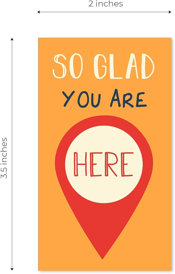 Workplace Appreciation Encouragement Cards / 50 Motivational Kindness Cards / 25 Gratitude Quote Designs For Employees/Small 2" x 3.5" Business Card Size