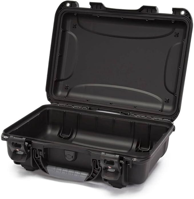 Nanuk 923 Waterproof Hard Case Empty with TSA Approved Travel Lock Latches - Black