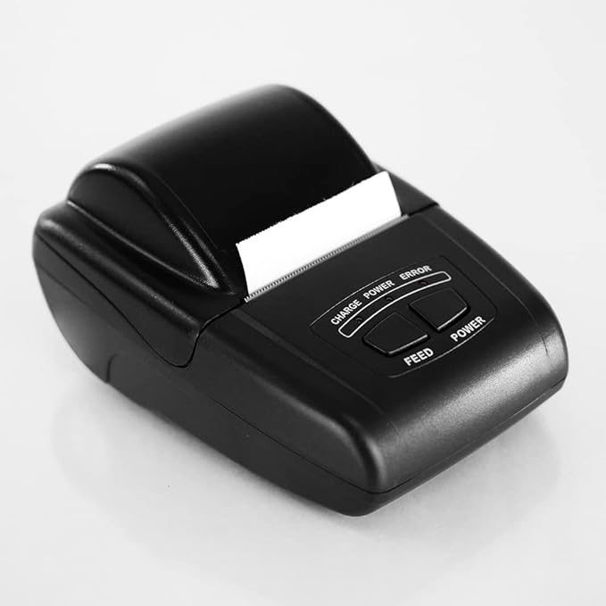 Cassida Universal Cash Handling Thermal Printer. Compatiable with Most Bill Counters (KP-1) Black