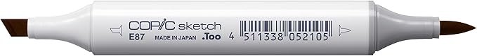 Copic Markers E87-Sketch, Fig, 1 Count (Pack of 1)