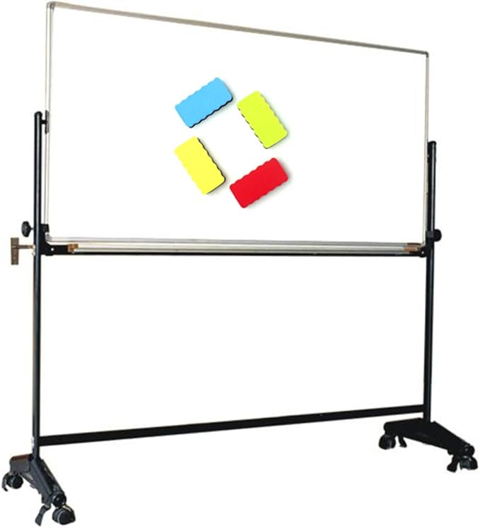 4 Pack Magnetic White Board Eraser for Home, School and Office - 4 X 2.3 X 0.8 Inch