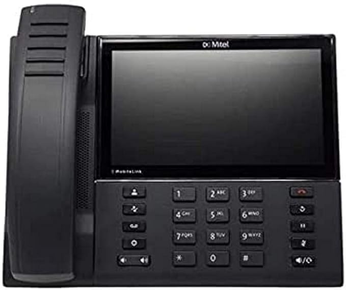 Mitel MiVoice 6940 IP Phone (50006770) w/Wireless Handset (Renewed)