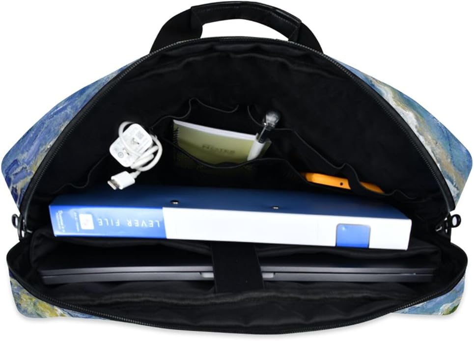 WIHVE Laptop Shoulder Bag 15 14 13inch Laptop Case Bag for Women Men