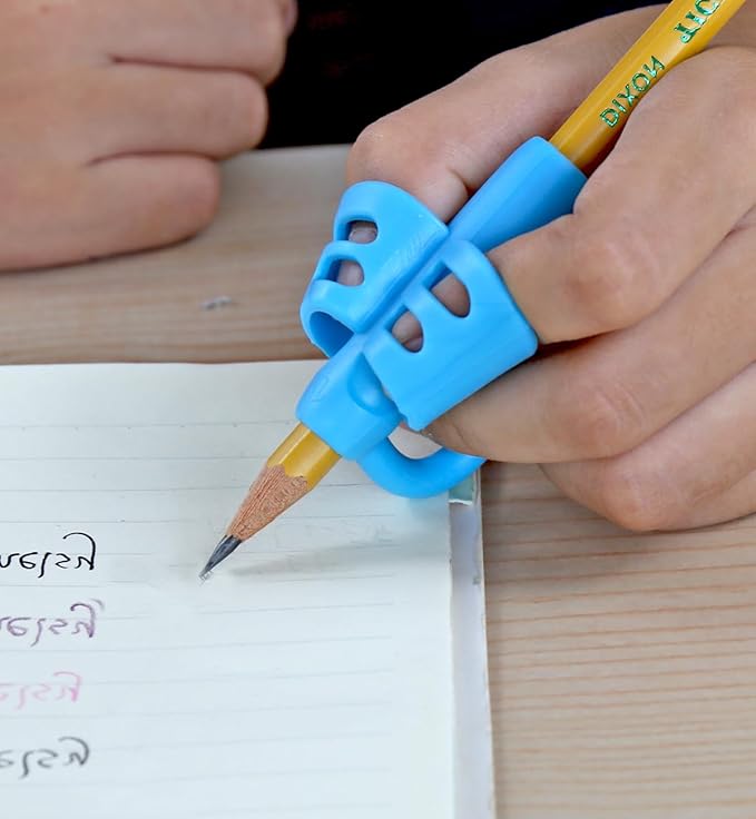JuneLsy Pencil Grips Pencil Grips for Kids Handwriting Posture Correction Training Writing AIDS for Kids toddler Preschoolers Students Children Special Needs (3pack01)