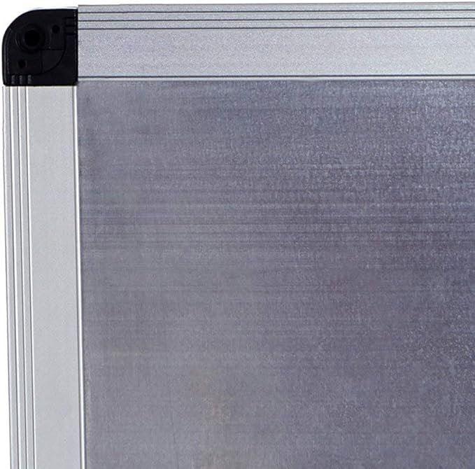 VIZ-PRO Magnetic Whiteboard/Dry Erase Board, 48 X 48 Inches, 2 Pack, Silver Aluminium Frame