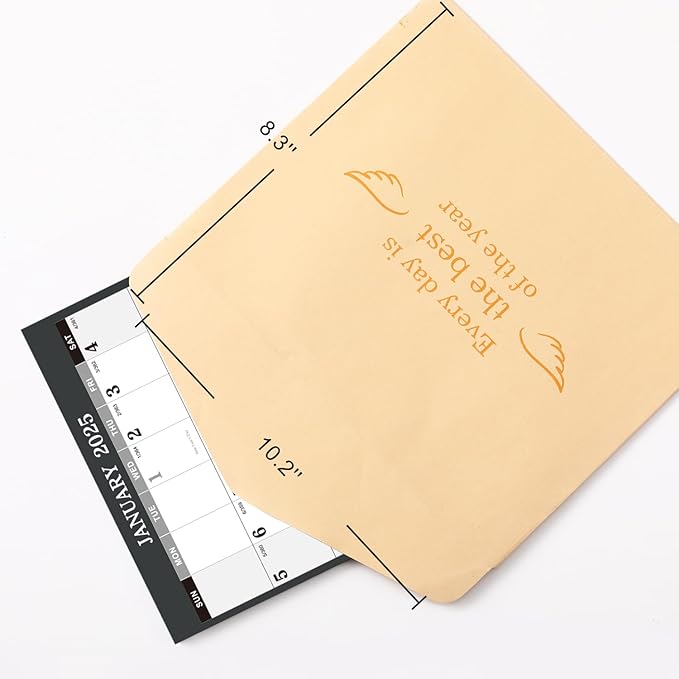 2025 Yearly Wall Calendar - Jan. 2025 - Dec. 2025, 34.3" x 22.8" (Open), Yearly Wall Calendar 2025 with Julian Date, Vertical Calendar with Premium Paper, Round & Planner Sticker, Gray