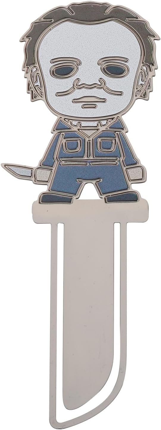 KEYCHIN Michael Killer Bookmark Myers Movie Fans Gift Michael Killing It Movie Book Clip Michael Merchandise Michael Killer Page Clip (Michael Bookmark)