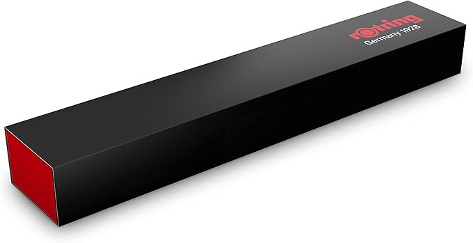 Rotring 600 Metallic Ballpoint Pen Medium Point Black Ink Rose Gold Barrel Refillable 1 Count