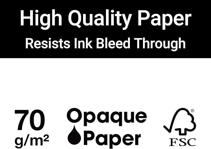 M MiquelRius, Lined 4 Subject Notebook, 11" x 8.5", 120 Perforated Sheets, Colored Sections, 3 Hole Punched,West Bay Design Cardboard Cover
