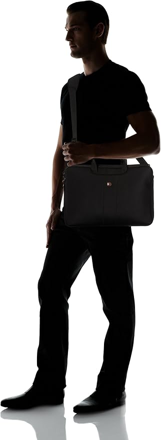 Wenger Legacy 15.6 Inch Ultra Computer Slimcase, Black, One Size