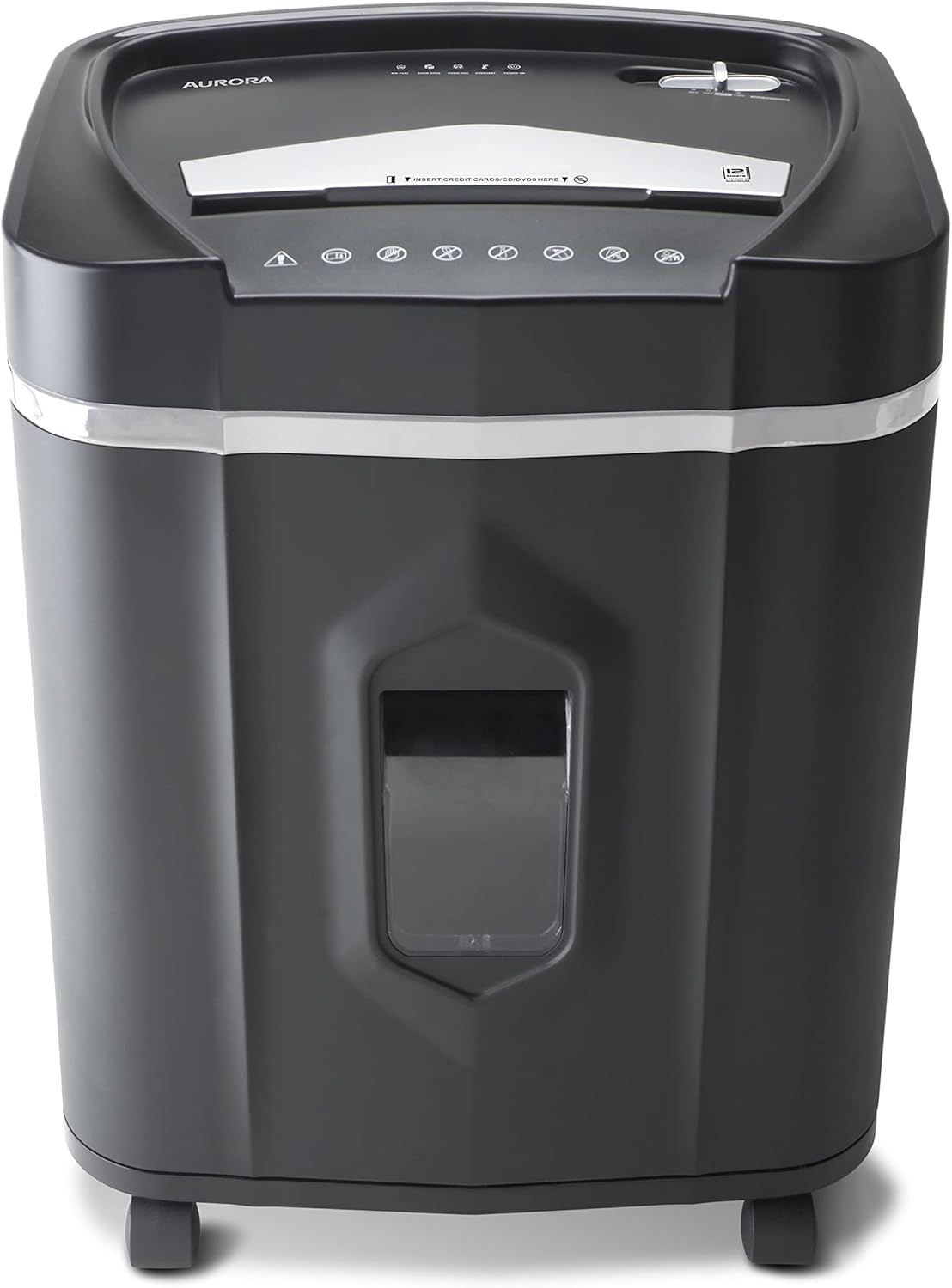 Aurora Professional Grade High Security 12-Sheet Micro-Cut Paper/CD and Credit Card Shredder/ 60 Minutes Continuous Run Time