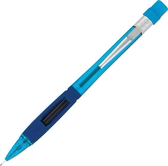 Pentel(R Quicker-Clicker™ Automatic Pencil, 0.5 mm, Blue (Pack of 2)