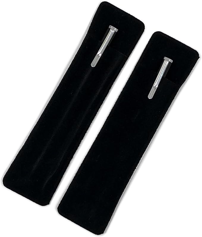 NarwhalCo Set of 2 Small Pens (3.35") for Pocket, Wallet, Planner, Purse or Passport