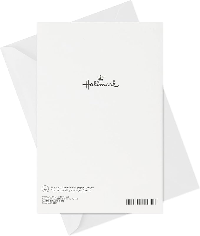 Hallmark Birthday Card for Friend (Abstract Flowers)