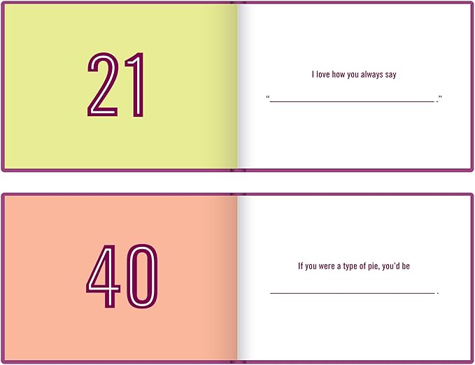 Knock Knock What I Love about Grandma Fill in the Love Book Fill-in-the-Blank Gift Journal, 4.5 x 3.25-inches