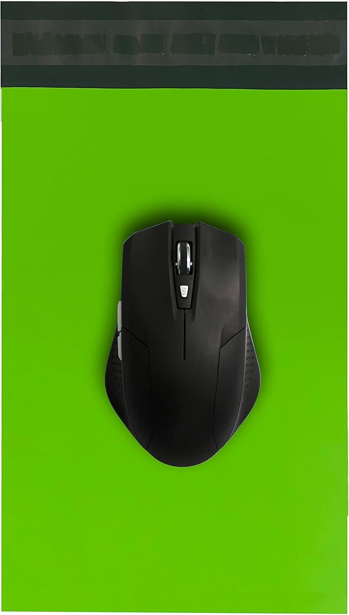 Colored Poly Mailers Pack of: (Green, 6" x 9" pack of 200) Be creative with your packaging with Colored mailers