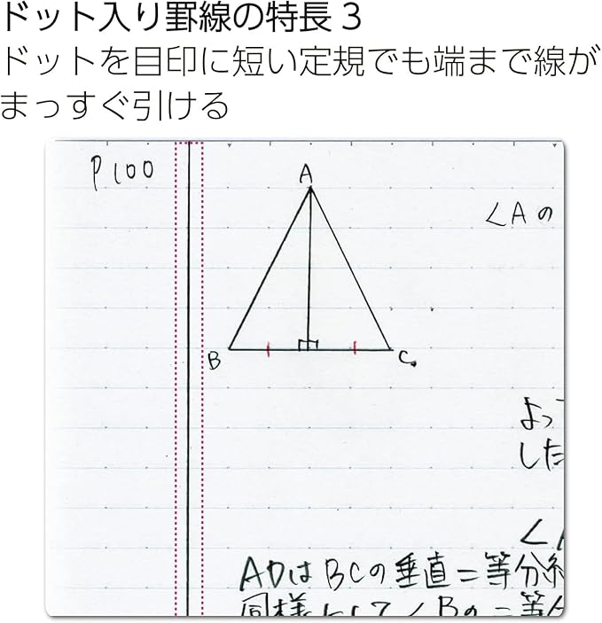 KOKUYO Composition Notebooks, 3 Pack Campus Smart B5 Comp Book with Dotted A 7mm Rule, 30 Sheets, School Lined Notebook in Souffle Tone, Journal Notebook for Women Note Taking. (NO-GS3CWAT-L2X3)