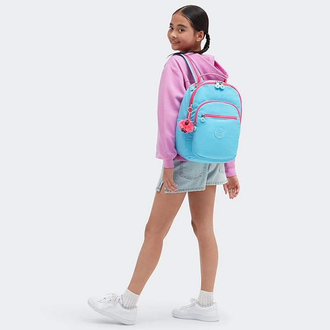 Kipling Women's Seoul Small Tablet Backpack, Durable, Padded Shoulder Straps with Tablet Sleeve