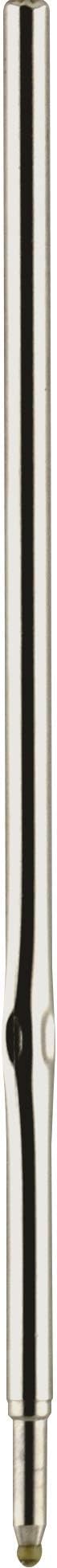 Zebra F-Series Ballpoint Stainless Steel Pen Refill, Fine Point, 0.8mm, Black Ink, 2-Count