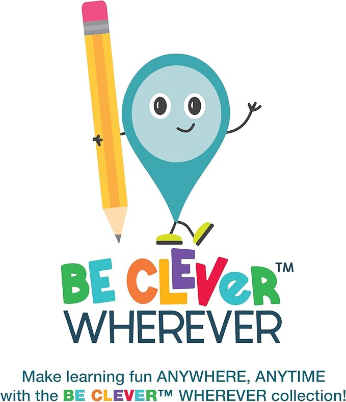 Carson Dellosa Be Clever Wherever K-2 Reading and Writing Reference Things on Rings, Flash Cards Covering Parts of Speech, Sentence Types, Grammar, and More for Kindergarten to 2nd Grade