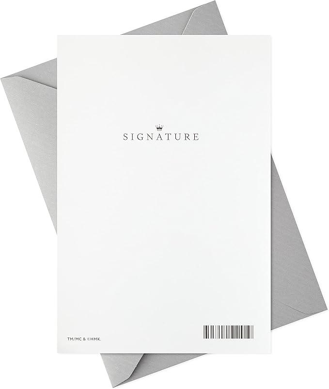 Hallmark Wedding Card (Flower Arch) Signature Handcrafted Greeting Card