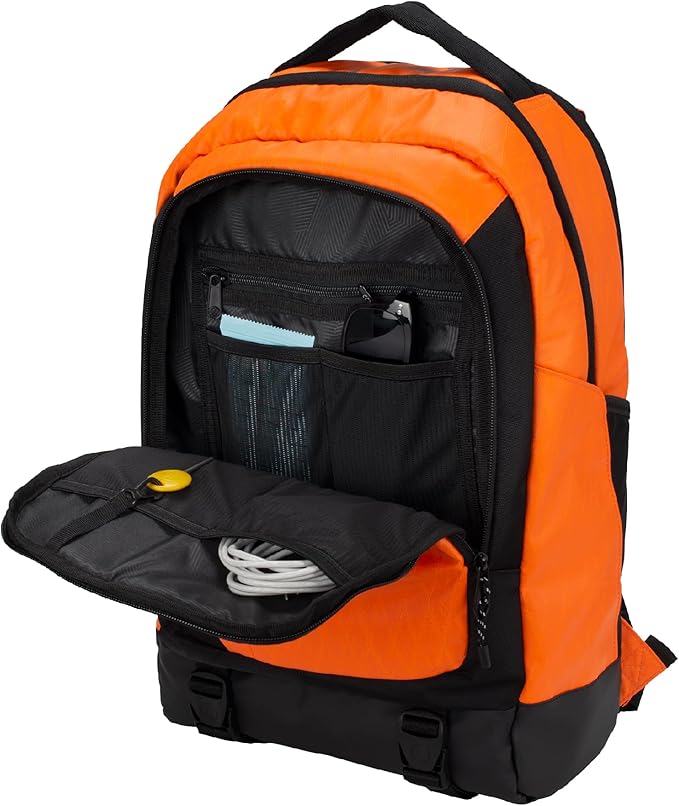 Volcom Venture Backpack, Orange Shock