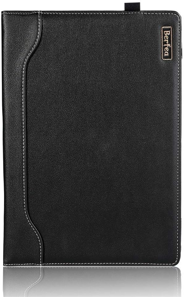 Laptop Case Cover Compatible with Dell Inspiron 15 5585 5580 7572 7573 7580 15.6 inch Notebook Sleeve PU Leather Stand Hard Protective Skin