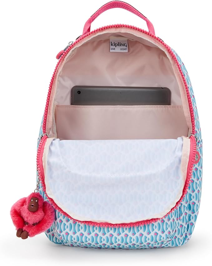 Kipling Women's Seoul Small Tablet Backpack, Durable, Padded Shoulder Straps with Tablet Sleeve