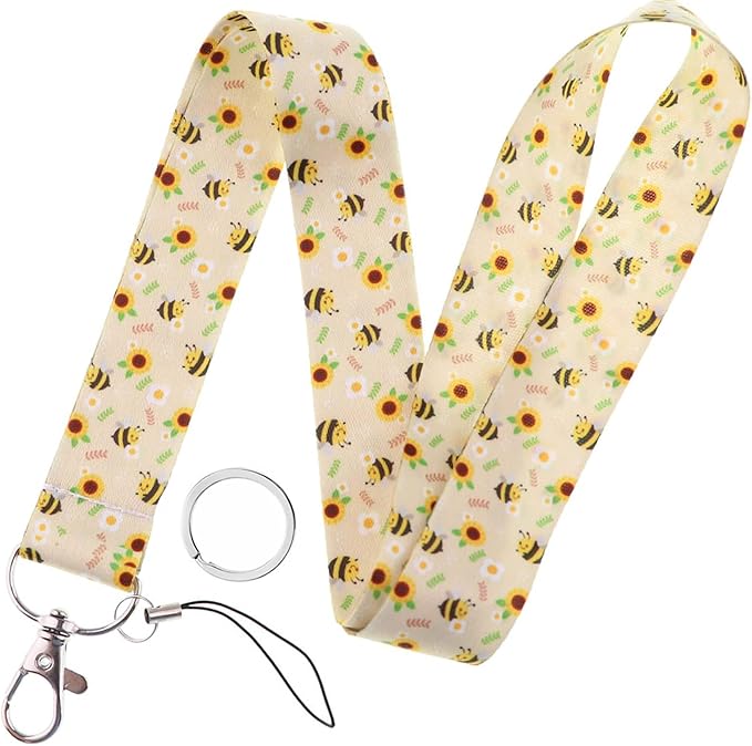 Yiflin Cute Neck Lanyard for Keys, Wallet, Id Card Holder, Cool Keychain Lanyard for Women, Men, Teacher