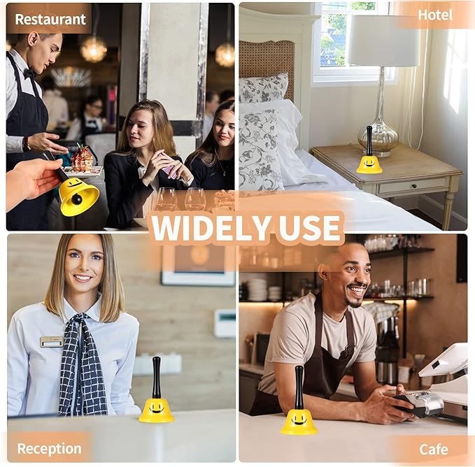 Call Bell, Service Bell Dinner Desk Bell for The Porter Kitchen Restaurant Bar Hotel Schools