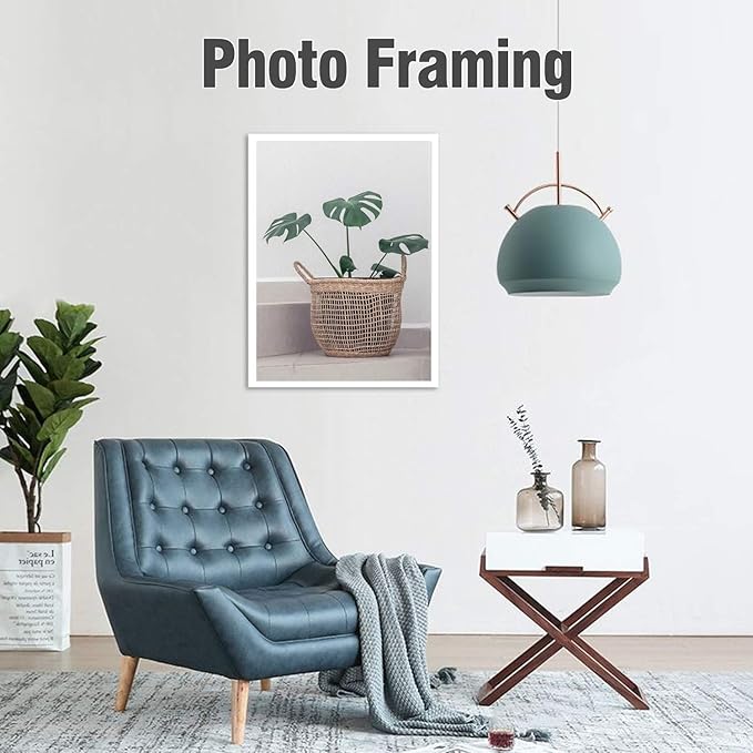 Mat Board Center, Pack of 10 Acid-Free Foam Boards, 20x24 inch White Foam Boards, 1/8" Thick