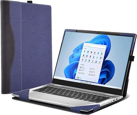 Laptop Case for Lenovo Flex 7 14IAU7 14IRU8 | Slim 7 14IAP7 14IRP8 |IdeaPad Flex 5 14IAU7|IdeaPad Flex 5i 14 2-in-1 Laptop Detachable Laptop Protective Cover Shell (Blue)