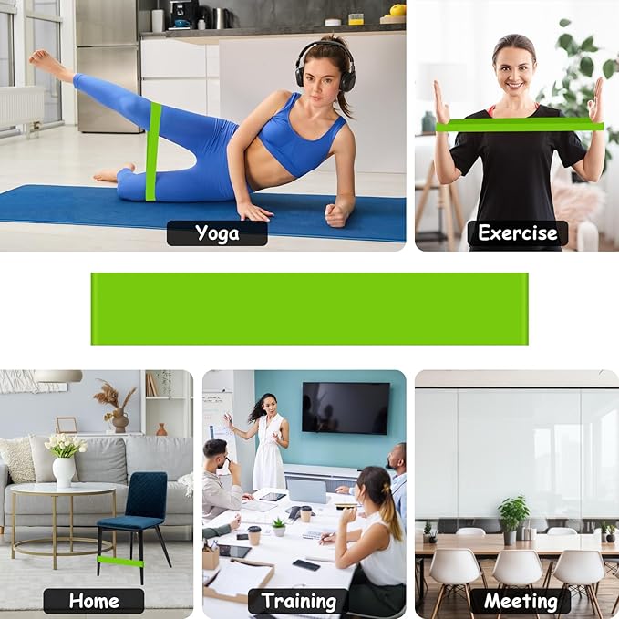 6 Pack Chair Bands for Kids with Fidgety Feet, ADHD Tools for Kids, ROOKEA Sensory Room Must Haves for Adhd Kids Fidget Chair Bands Autism Classroom Must Haves ADHD Tools for Classroom Home Chairs