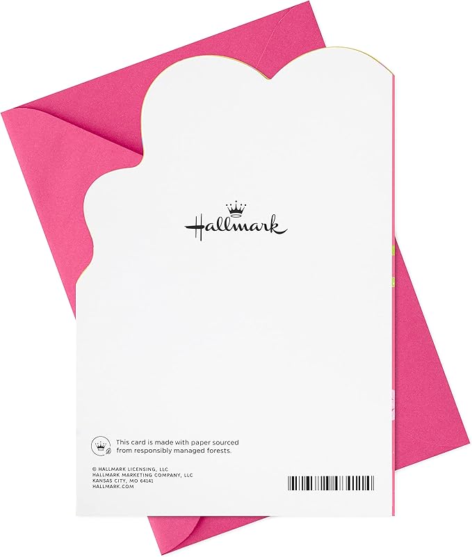 Hallmark Birthday Card for Girls (Cupcake and Candy Stickers)