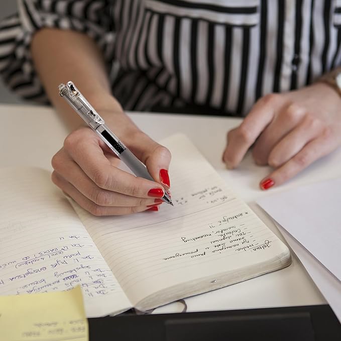 WRITECH Retractable Fine Point Gel Pens (Black)