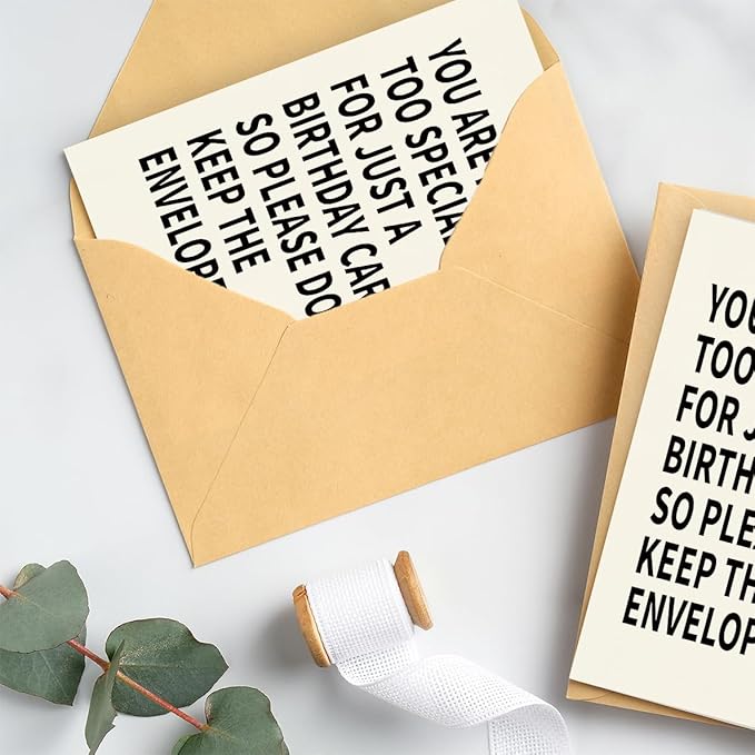 Birthday Cards for Men | Funny Birthday Card for Men, and Women | Unique Birthday Decorations | Happy Birthday Card