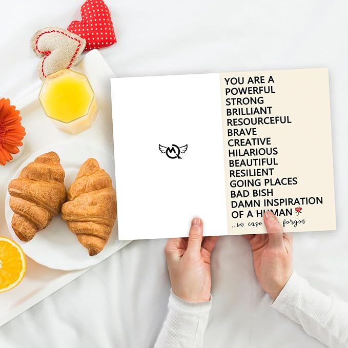 Funny Encouragement Card for Women,Promotion Card for Men, You Are An Inspiration of A Human,Motivational Card, New Job Congratulations Gift Card for Him