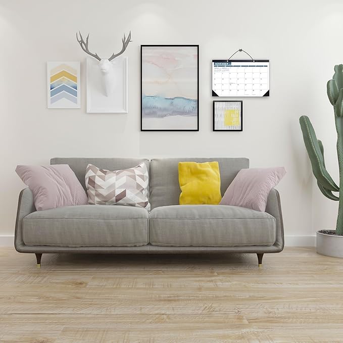 Desk Calendar 2025 Wall Calendars, December 2024 - December 2025 Monthly Planner Paper Office Desktop 17"X 12", 14-Months, Planning and Organizing Home, School, Office, Holiday, Vacation